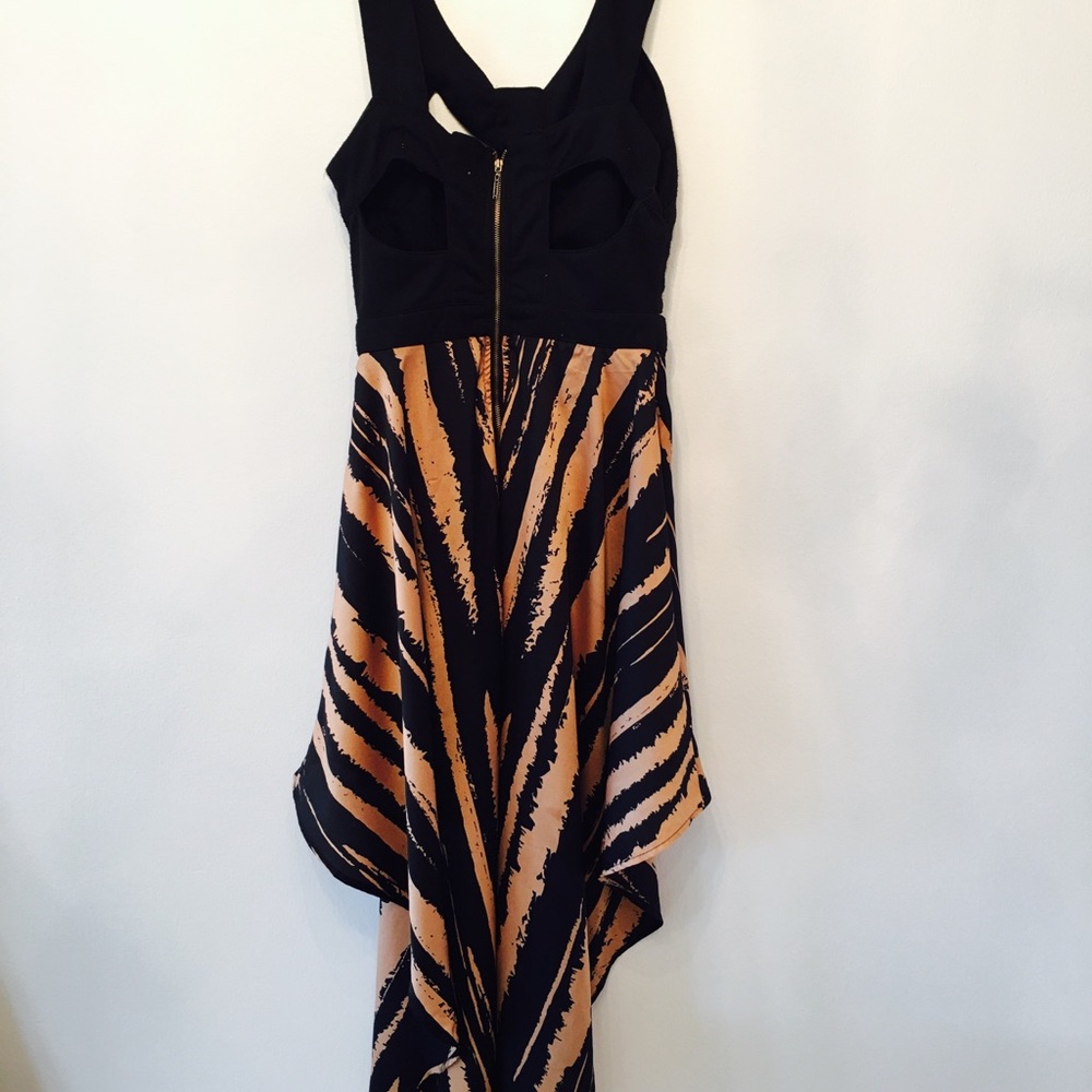 Silk maxi zip dress